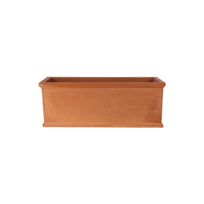 Smooth Rectangular Terracotta Box